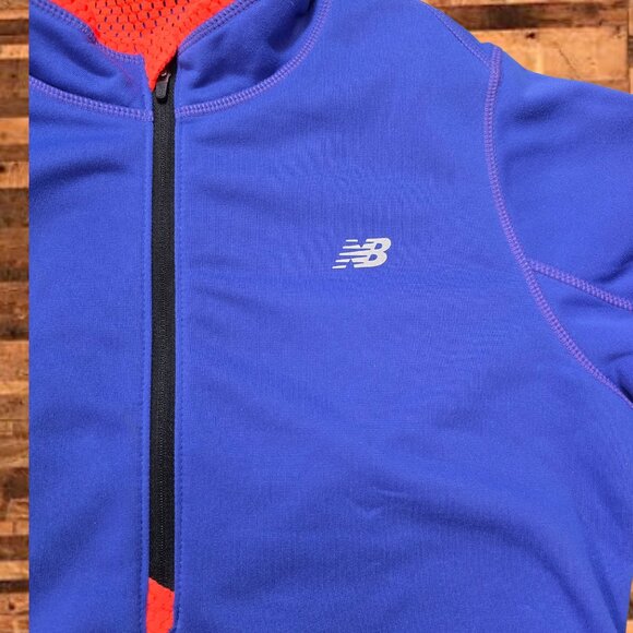 New Balance Half Zip Fleece Running Pullover Size M - NWOT - Picture 3 of 6